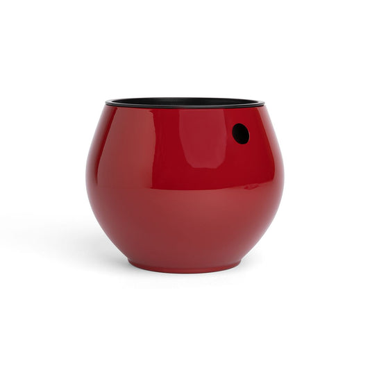6 inch  Self Watering Pot - Ruby Red