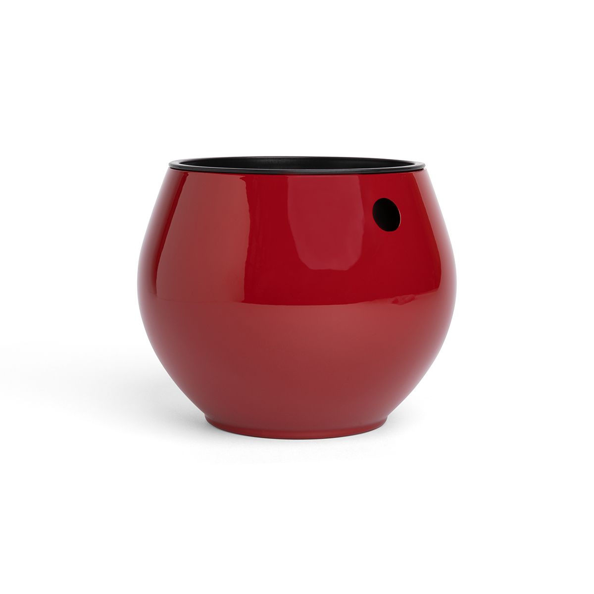 6 inch  Self Watering Pot - Ruby Red