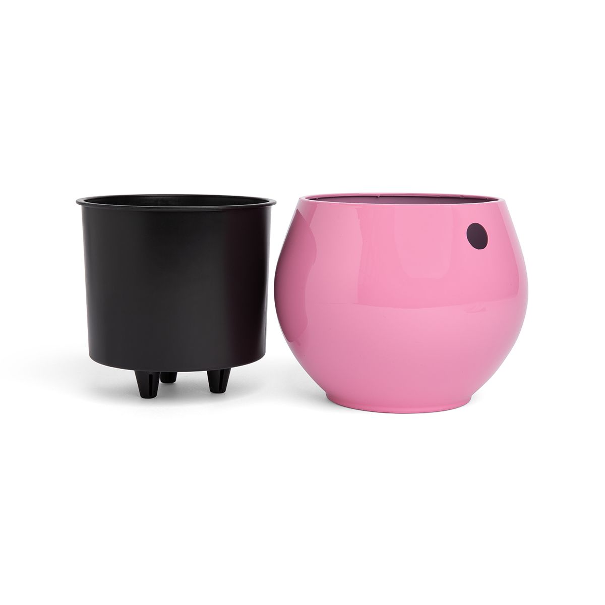 6 inch Self Watering Pot - Blush Pink